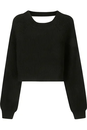 YOHJI YAMAMOTO Top corto con espalda descubierta