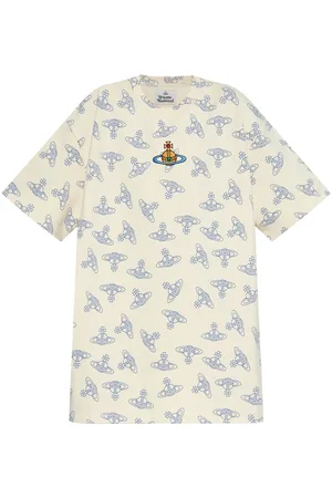 Vivienne Westwood Playera con logo Orb bordado