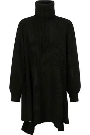 YOHJI YAMAMOTO Vestido tejido con cuello de tortuga