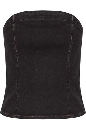 Gestuz Top strapless con cierre
