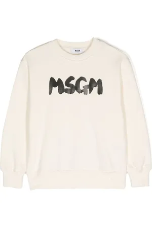 Msgm Sudadera con logo estampado