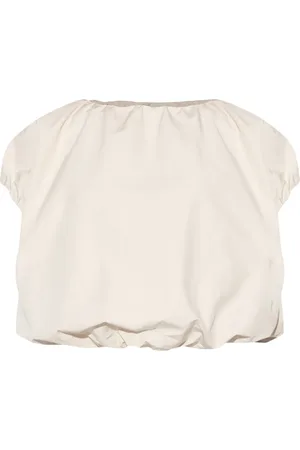 Gestuz Blusa corta de satén
