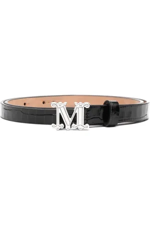 Max Mara Cinturón con hebilla del monograma