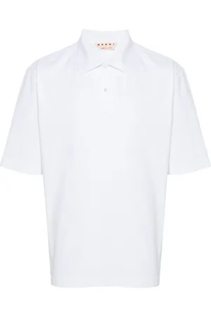 Marni Playera tipo polo con parche del logo