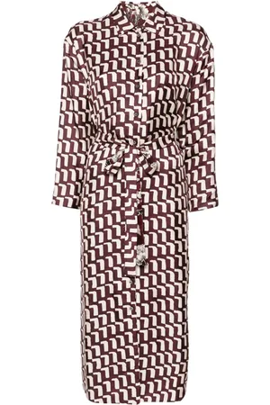 Max Mara Vestido largo de seda Micaela