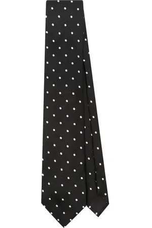 Tom Ford Corbata de seda con estampado de lunares