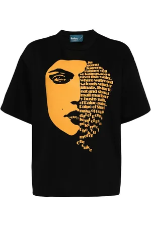 Kolor Playera con estampado de caras