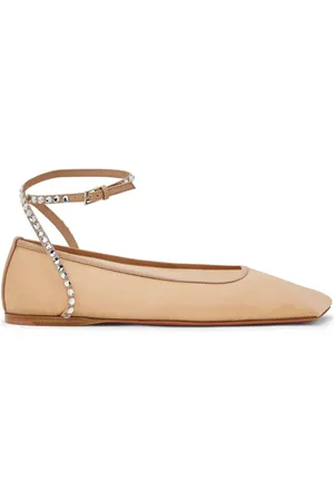 Amina Muaddi Flats Ane
