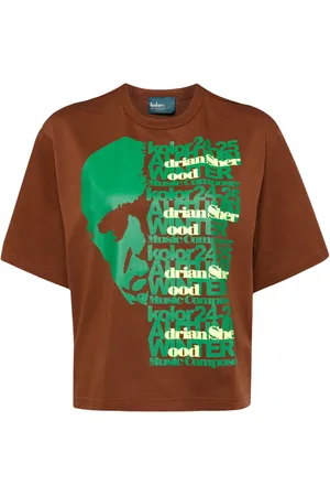 Kolor Playera con estampado de cara de x On-U Sound