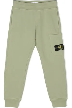 Stone Island Pants con motivo Compass