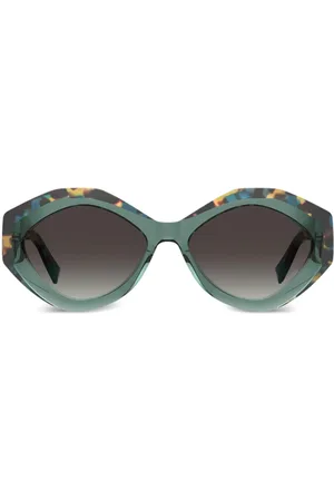 Missoni Lentes de sol con forma ovalada