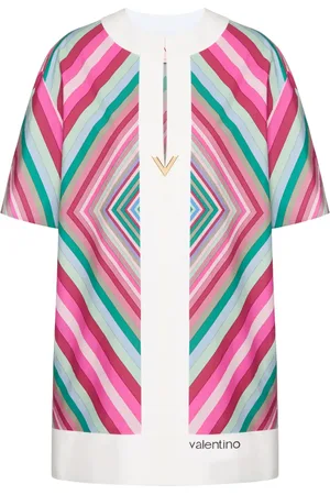 VALENTINO GARAVANI Vestido corto con estampado geométrico