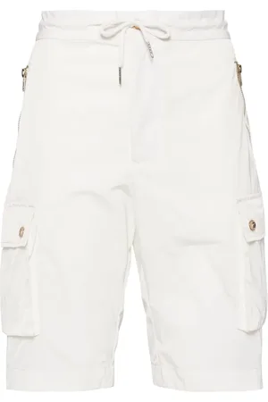 Cynthia Rowley Shorts cargo con cordones en la pretina