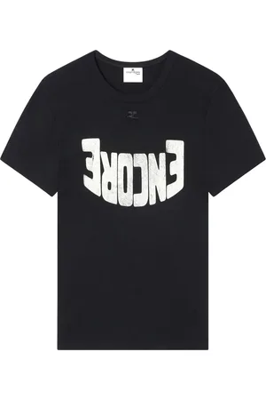 Courrèges Playera con estampado gráfico