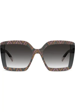 Missoni Lentes de sol con armazón cuadrada