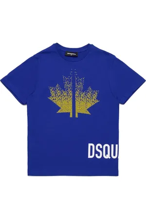 Dsquared2 Playera con estampado en contraste