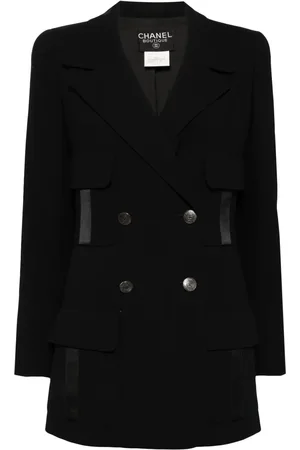 CHANEL Blazer con doble botonadura 1997