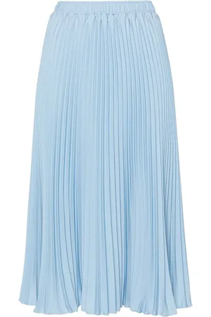 ERMANNO SCERVINO Falda con diseño plisado y cintura elástica