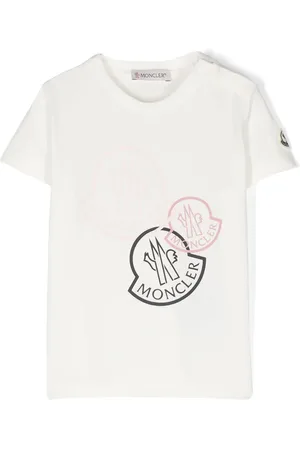 Moncler Playera con logo estampado