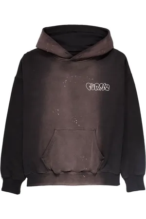 Purple Brand Hoodie con logo estampado