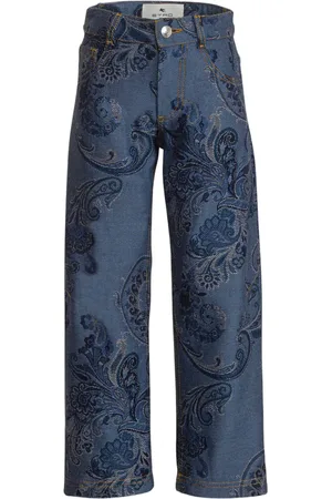 Etro Jeans rectos en jacquard