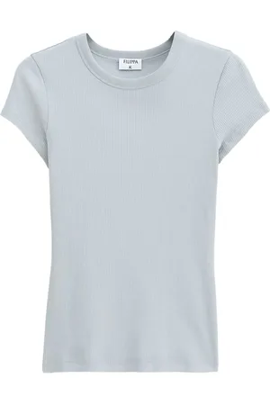 Filippa K Playera de canalé fino manga corta