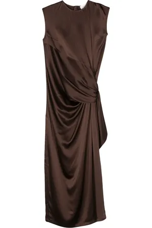 CHRISTIAN WIJNANTS Vestido largo de seda Daitra
