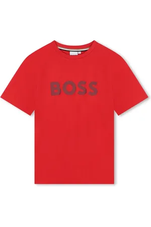 HUGO BOSS Playera con logo estampado