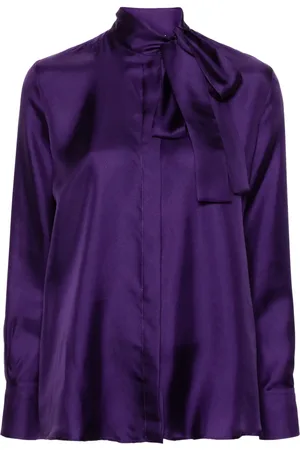 BLANCA Camisa de seda Campanula