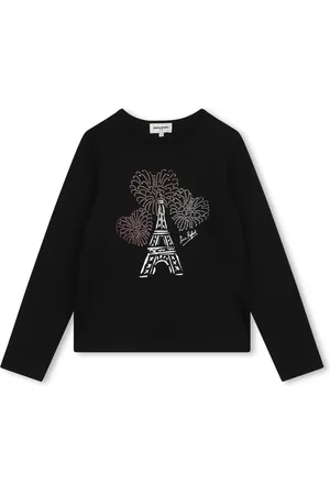 Sonia Rykiel Enfant Playera con estampado Eiffel Tower
