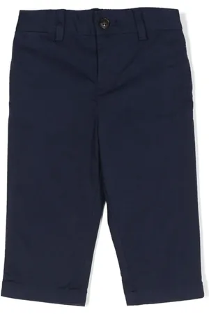 Ralph Lauren Pantalones rectos con logo bordado