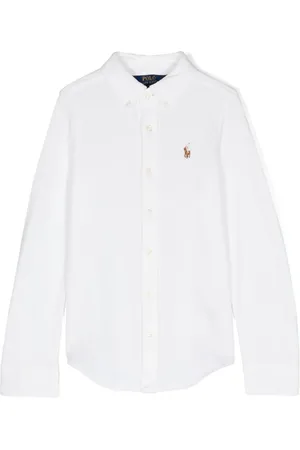 Ralph Lauren Camisa con logo bordado