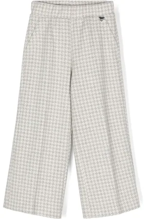 MONNALISA Pantalones con estampado pied de poule