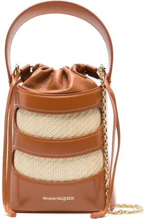 Alexander McQueen Bolsa bucket Rise mini