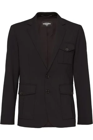Dsquared2 Blazer de sarga con botones