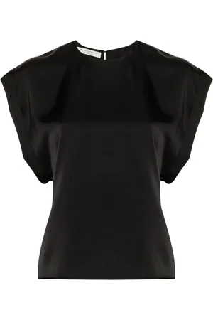 Serafini Blusa con cuello redondo