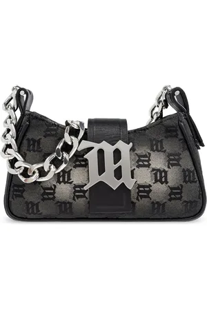 MISBHV Bolsa de hombro con placa del monograma