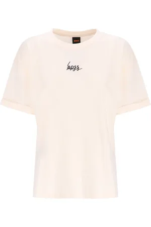 HUGO BOSS Playera con logo estampado