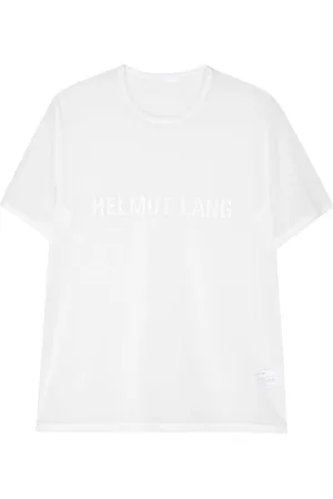 Helmut Lang Playera con logo estampado