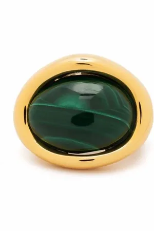 CHARLOTTE CHESNAIS Arete earcuff Neo Turtle con malaquita