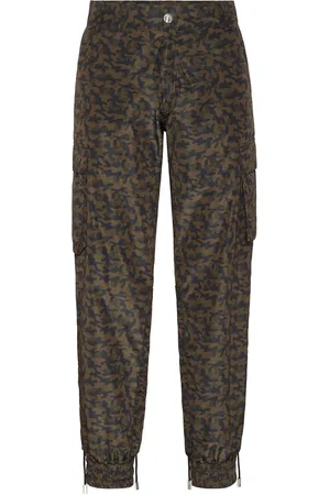Philipp Plein Pantalones cargo con estampado militar