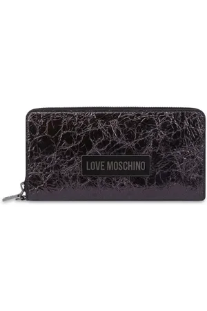 Moschino Cartera con efecto arrugado