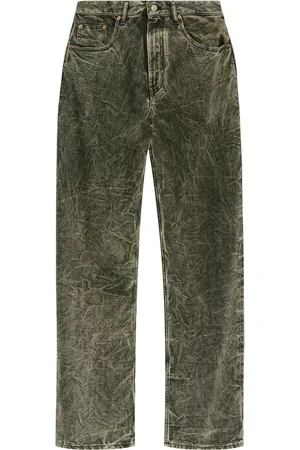 Maison Margiela Jeans con efecto arrugado