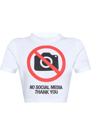 Vetements Playera No Social Media