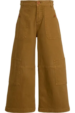 Etro Pantalones cargo con diseño ancho