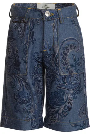 Etro Bermudas con motivo en jacquard