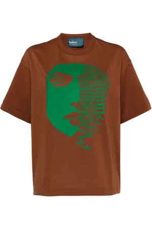 Kolor Playera con estampado de caras