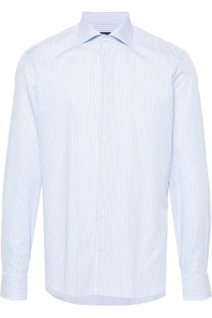 Boggi Milano Camisa con rayas estampadas