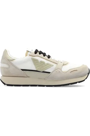 Emporio Armani Tenis con aplique del logo