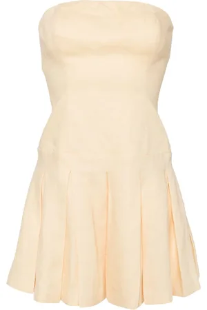 Reformation Vestido strapless Isabeli